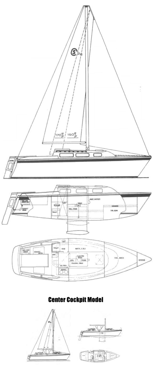 South coast 26 sailboat under sail