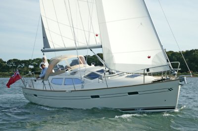 Southerly 110 sailboat under sail