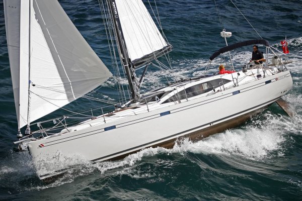 Southerly 470 sailboat under sail