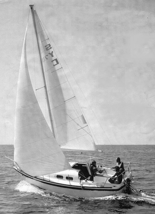Sovereign 70 sailboat under sail