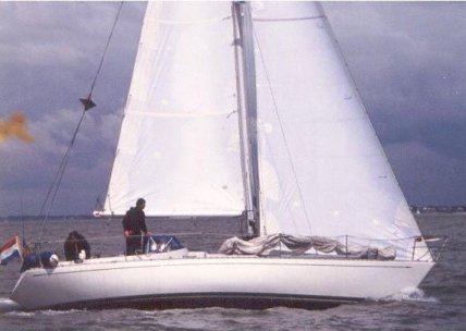 Standfast 36 sailboat under sail