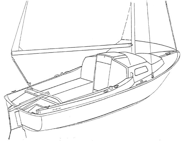 Stortriss mki sailboat under sail