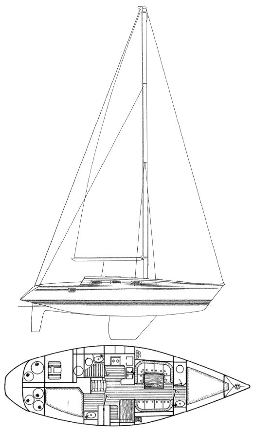 Sun legende 41 jeanneau