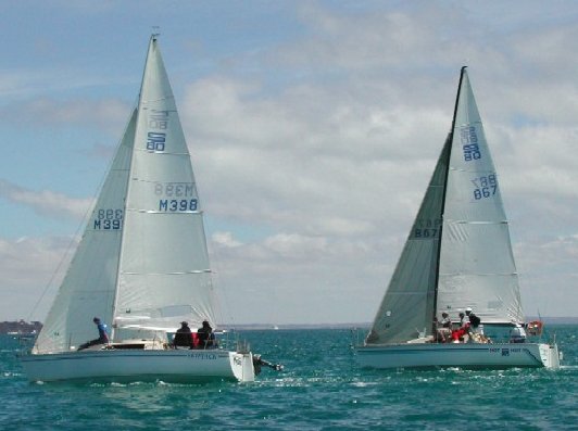 Swarbrick 80 sailboat under sail