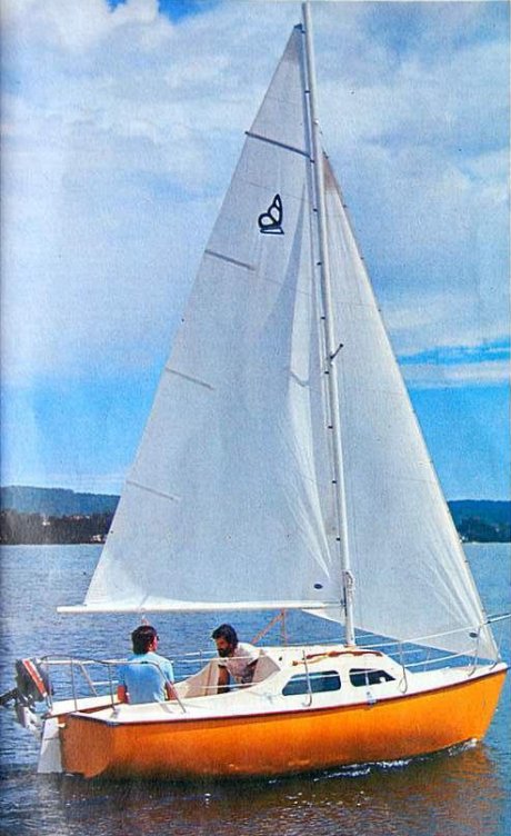 Tropic 520 sailboat under sail
