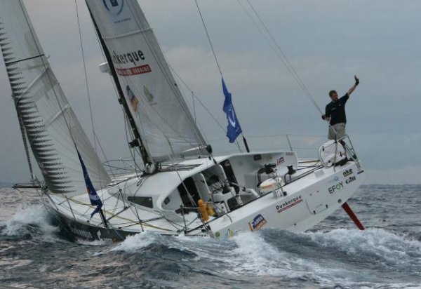 Tyker 40 sailboat under sail