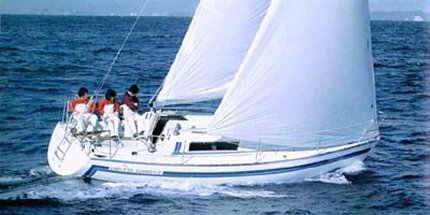 Vent de fete sailboat under sail