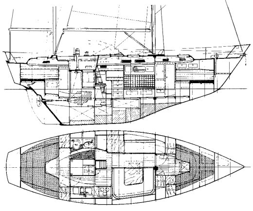 Vindo 65 mix sailboat under sail