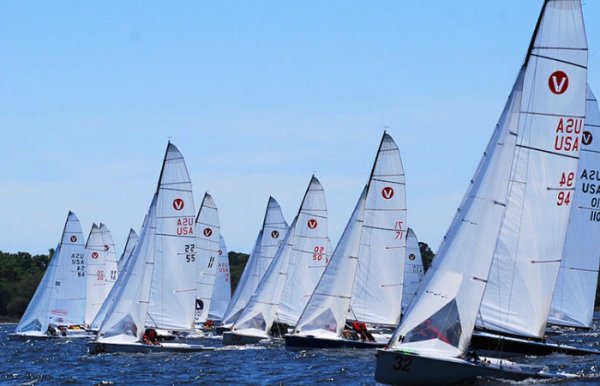 Viper 640 sailboat under sail