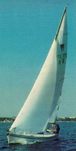 Wasa 270 sailboat under sail