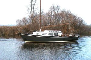 Wibo 830 sailboat under sail