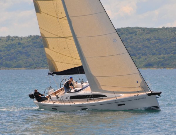 Xp 38 sailboat under sail
