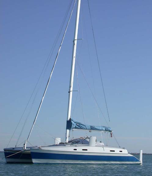 Trt 1200 sailboat under sail